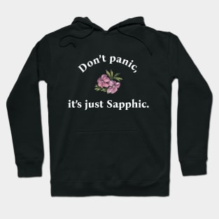 Don't panic it's just Sapphic Hoodie